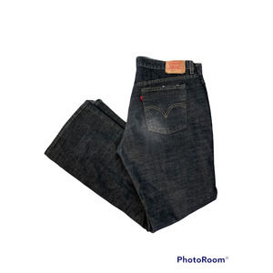 Levi's 515 Bootcut Low Rise Black Washed Jeans SIZE 1667